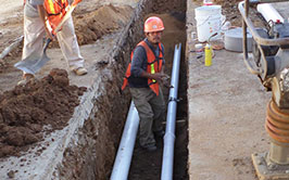 Servicios de Agua potable y alcantarillado